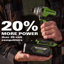 Load image into Gallery viewer, 48V/24V Dual-Volt 1/4" Impact Driver (Tool Only)