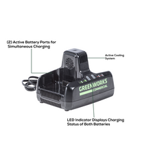 Load image into Gallery viewer, 82V Dual Port Charger | 82DPC8A