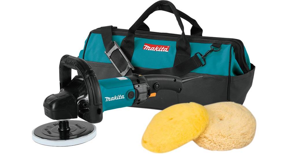 thumbnail image 2 of Makita 9237CX3 7-Inch Rotary Polisher – Corded Electric, 120V – Tool Only 2 of 2