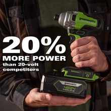 Load image into Gallery viewer, 48V/24V Dual-Volt 1/4&quot; Impact Driver (Tool Only)
