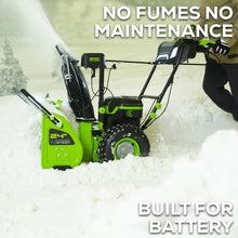 Load image into Gallery viewer, 82V Dual Stage Snow Thrower with (3) 6Ah Batteries and Dual Port Charger
