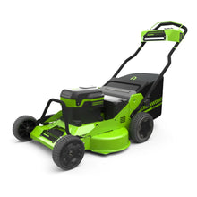 Load image into Gallery viewer, 82V 30” Self-Propelled Lawn Mower with (3) 8Ah Batteries and Dual Port Charger
