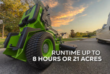 Load image into Gallery viewer, OptimusZ 52” 24kWh Stand-On Zero-Turn Mower
