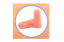 Load image into Gallery viewer, Earplug Disposable Uncorded PU Orange,   200prs/bx, , NRR 32dB
