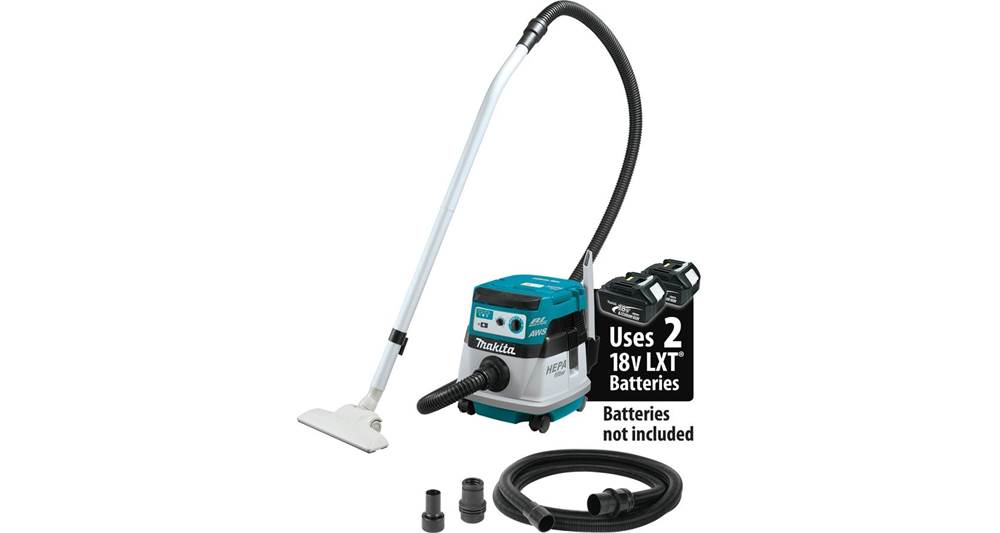 2020 Makita 18V X2 LXT® (36V) Brushless 2.1 Gal. HEPA Filter Dry Dust Extractor/Vacuum, AWS™ (XCV08Z)