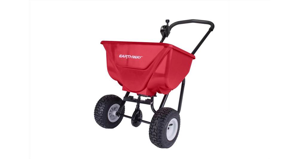 2021 Earthway 65 Lb Broadcast Spreader With Pneumatic Tires