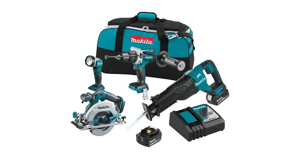 2020 Makita 18V LXT® Brushless 4-Pc. Combo Kit (XT448T)