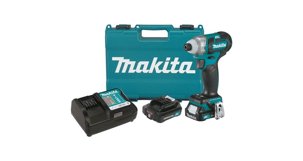 2020 Makita 12V max CXT® Brushless Impact Driver Kit (DT04R1)